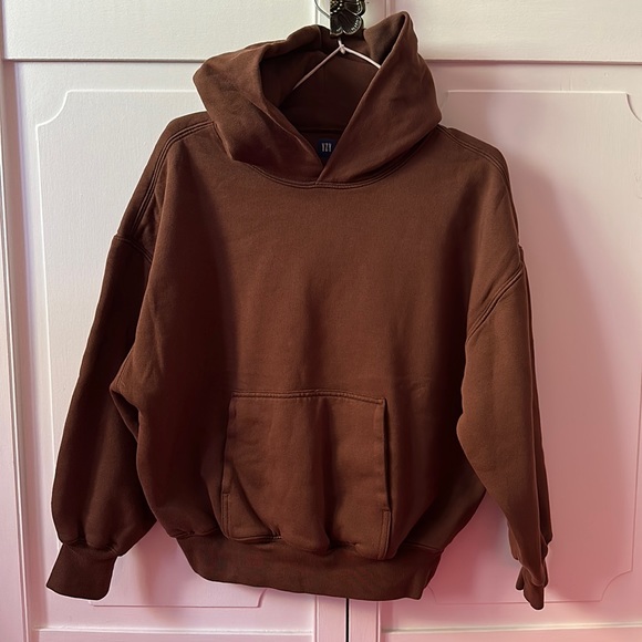 YEEZY x GAP DOUBLE LAYERED HOODIE YOUTH - Picture 1 of 3